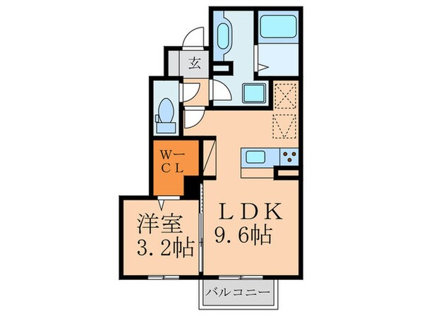 ＳＵＮＰＬＡＣＥ．Ｄの物件間取画像